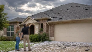 Heavy Hail Roof Damage Insurance 1