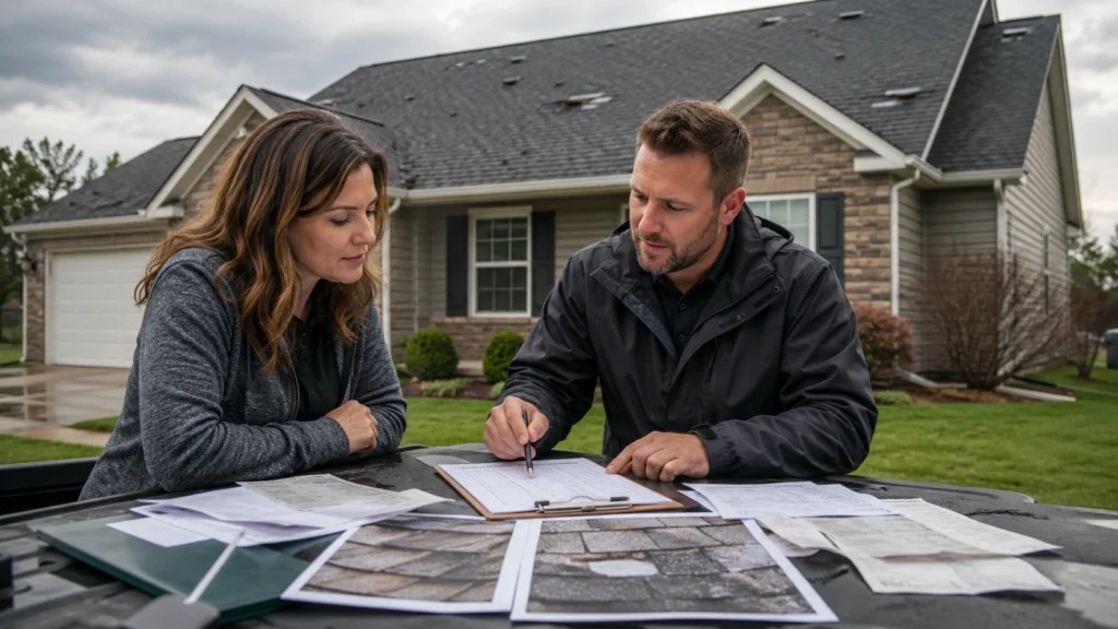 Heavy Hail Roof Damage Insurance 3