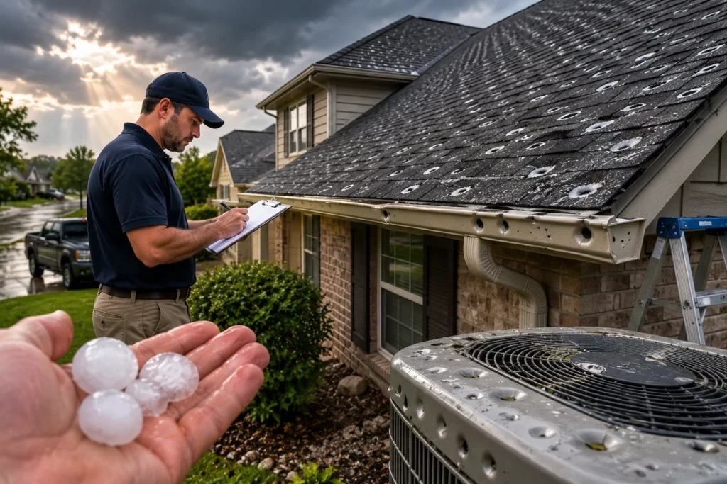 How Insurance Companies Evaluate Hail Damage 2